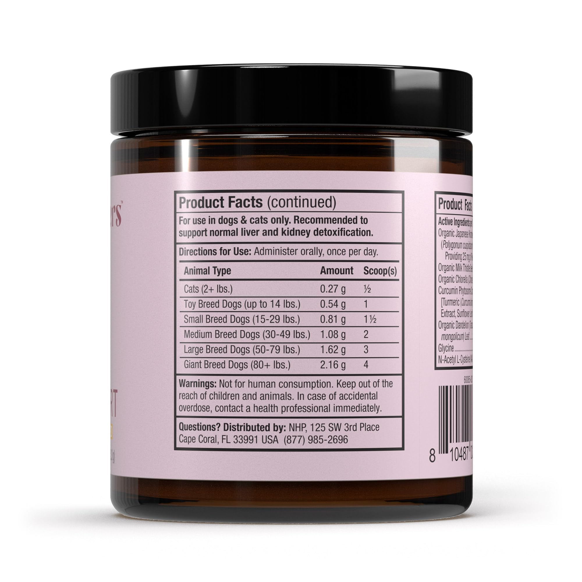 Bark & Whiskers Detox Support - Helps Support Healthy Liver & Kidney Function - Herbal Blend with Organic Milk Thistle & Green Tea - 1.8 oz - Image 3