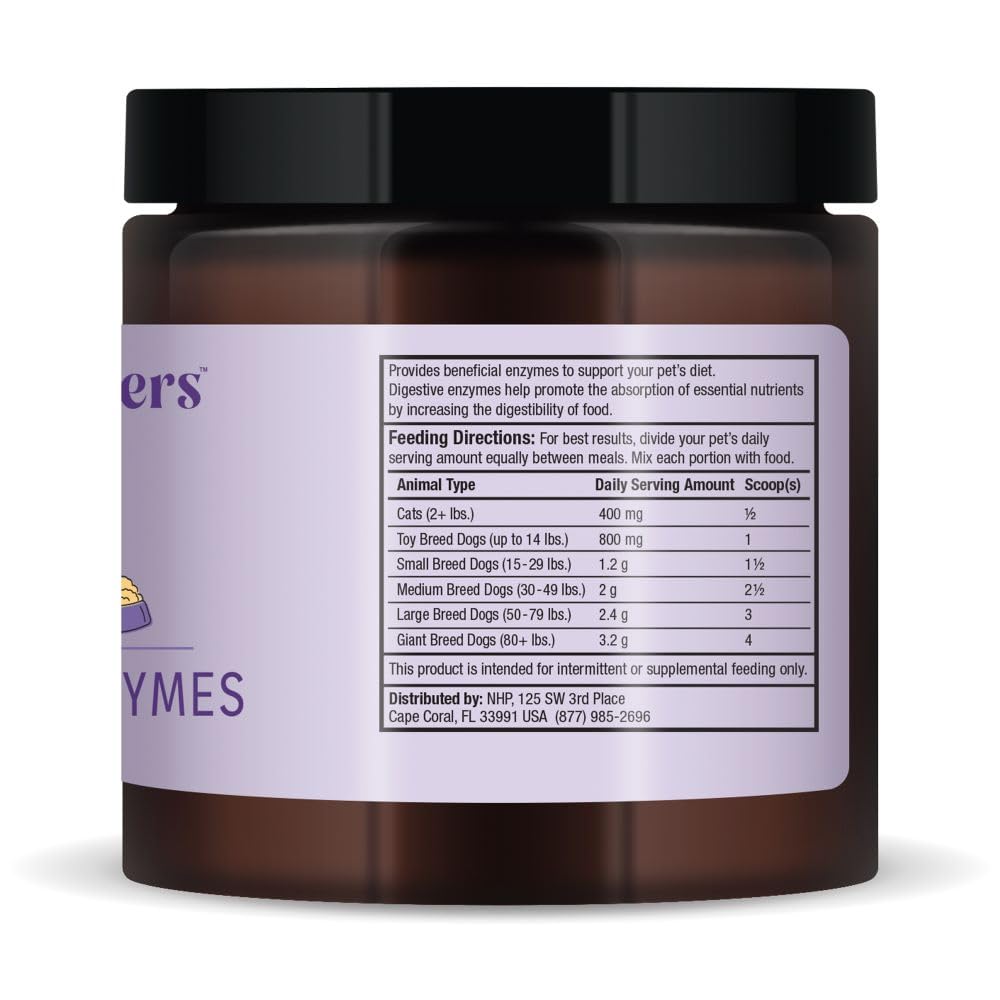 Dr. Mercola Bark & Whiskers Digestive Enzymes – Veterinarian Formulated – for Dogs & Cats – Non-GMO – 150 Scoops – Supports Kibble Digestion - Image 4