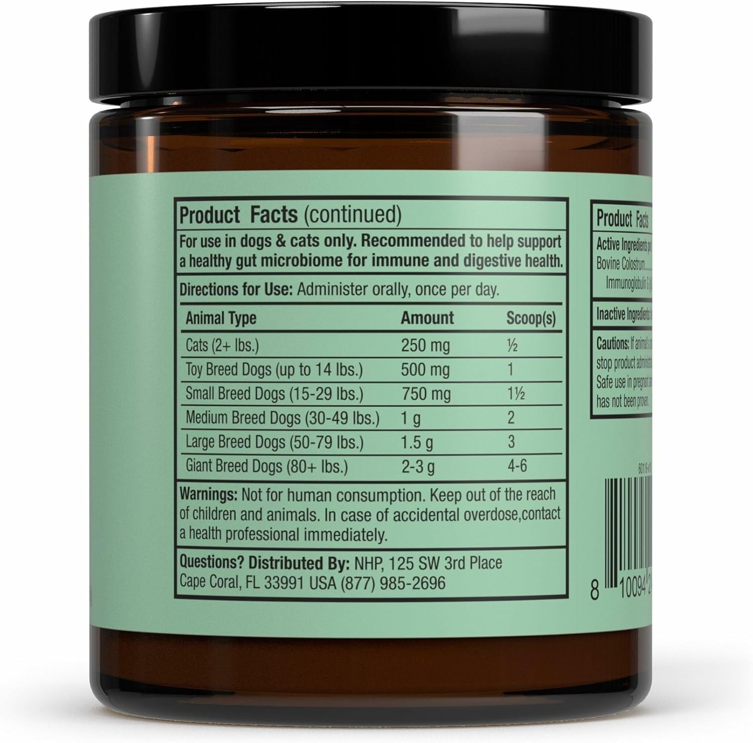 Dr. Mercola Bark & Whiskers New Zealand Colostrum, 90 Scoops, Supports Gut and Immune Health, Non-GMO - Image 3