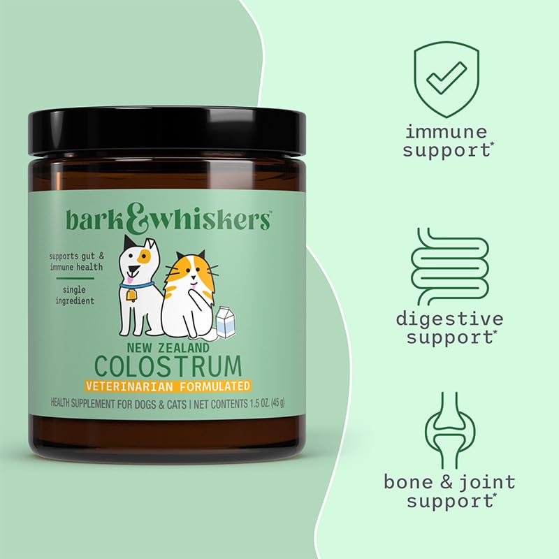 Dr. Mercola Bark & Whiskers New Zealand Colostrum, 90 Scoops, Supports Gut and Immune Health, Non-GMO - Image 5