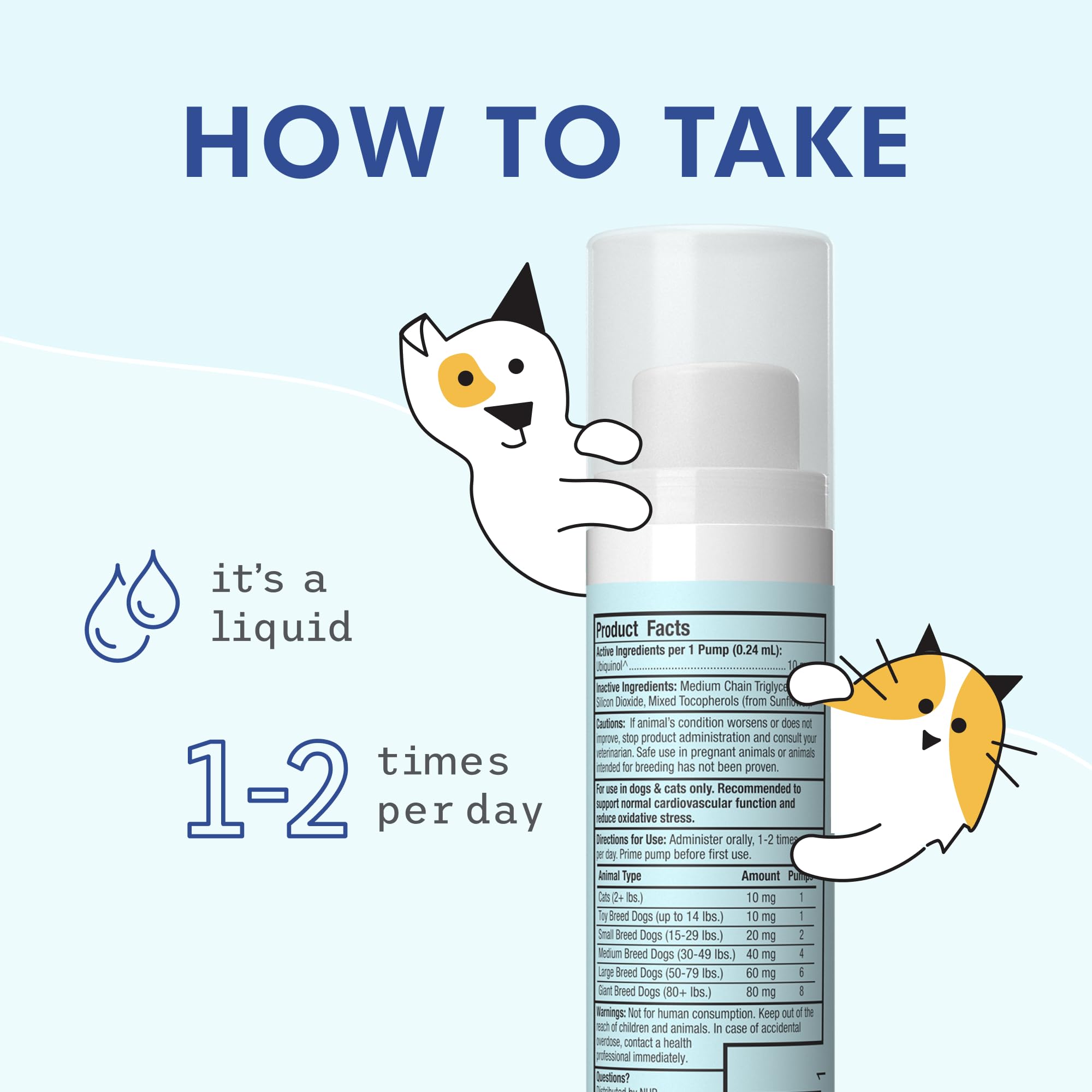 Dr. Mercola Bark & Whiskers Ubiquinol Liquid Pump for Dogs & Cats, 1.45 Fl. Oz. (43 mL), 149 Pumps, Supports Healthy Immune Function, Veterinarian Formulated, Non-GMO - Image 5