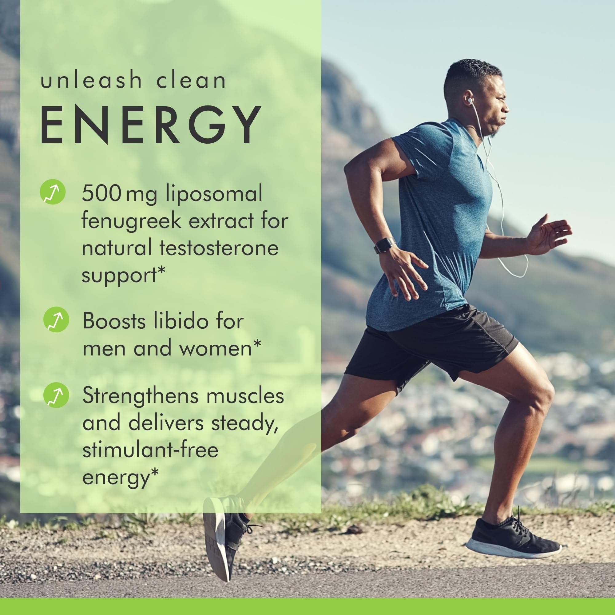 Dr. Mercola Pure Power Testosterone Support Liposomal Fenugreek, 500 mg, 30 Servings (30 Capsules), Dietary Supplement, Non-GMO - Image 5